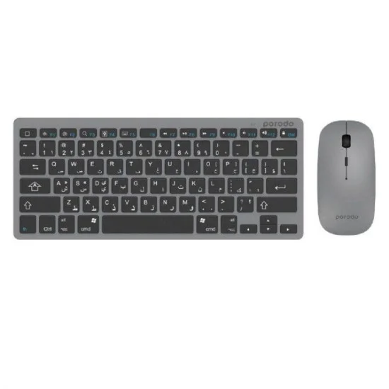 Wireless Super Slim and Portable Bluetooth Keyboard with Mouse